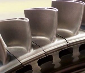Siemens 3D printed turbine blade